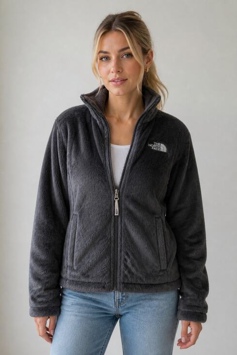 The North Face Jackets & Blazers - The North Face Gray Fleece Jacket Women’s XS
